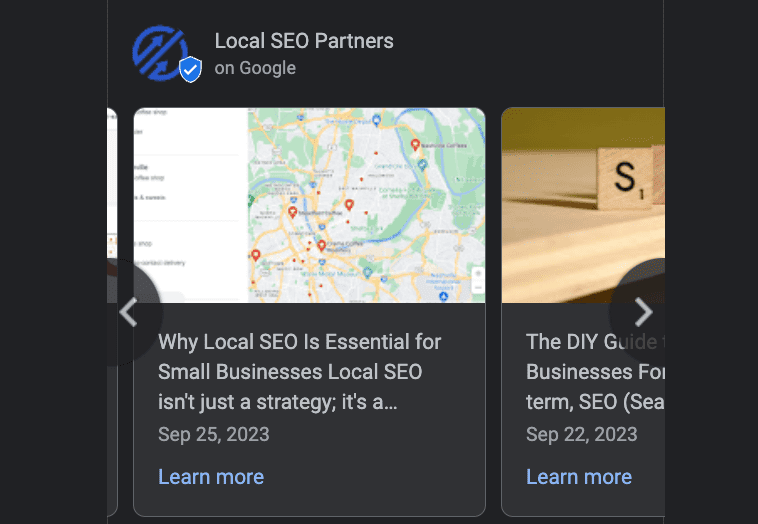 Google Business Profile Post Updates