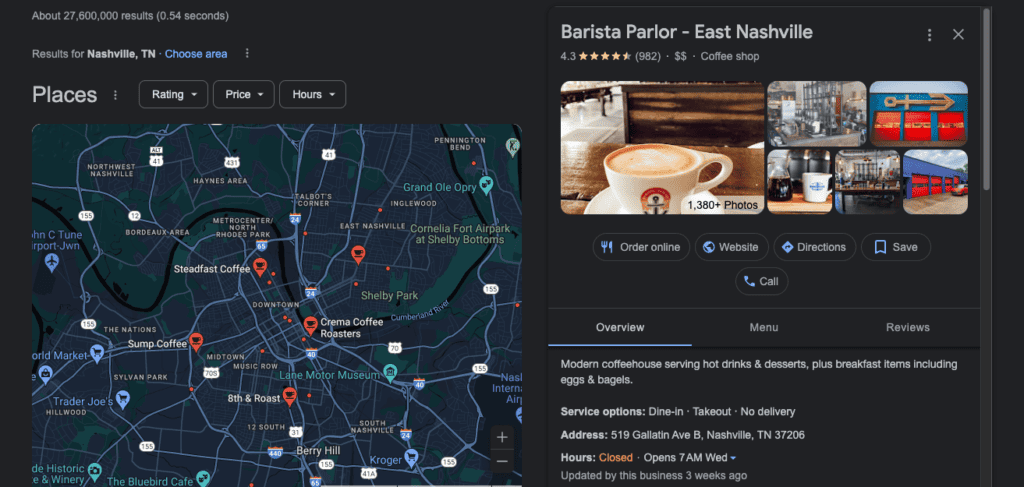 Google Business Profile impact on Local SEO