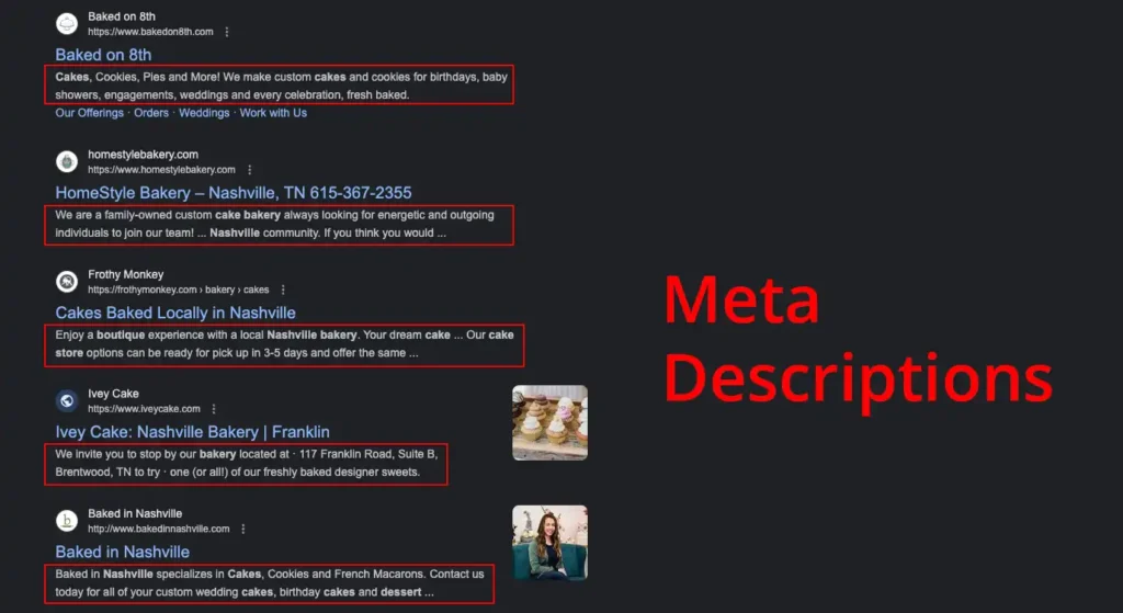 Meta Descriptions